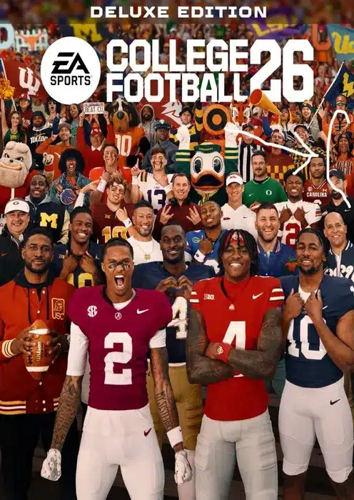 EA SPORTS College Football 26 Deluxe Edition poster