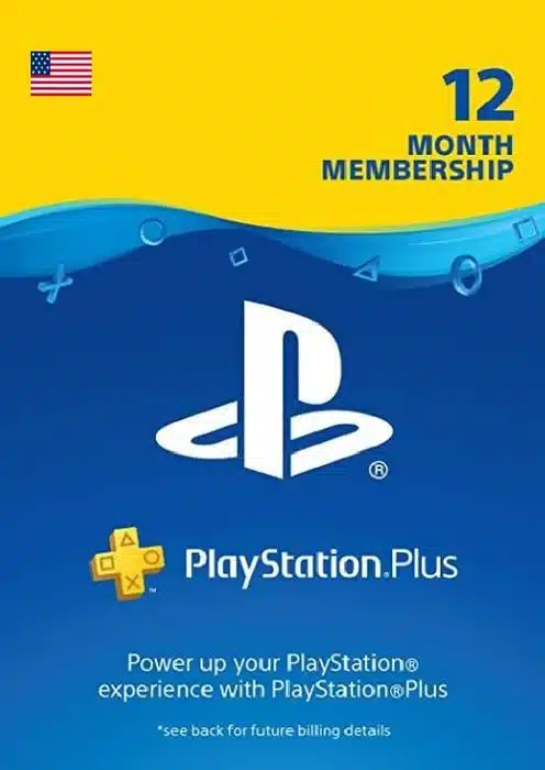 Playstation Plus Membership 12 Months (US) poster