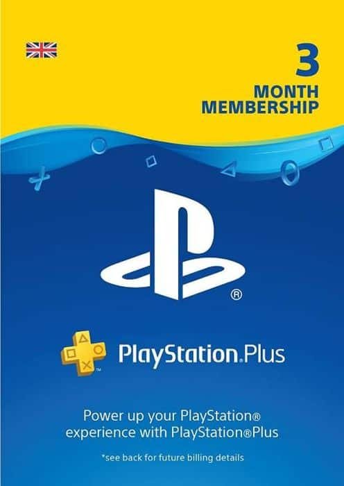PlayStation Plus - 3 Month Subscription (UK) poster