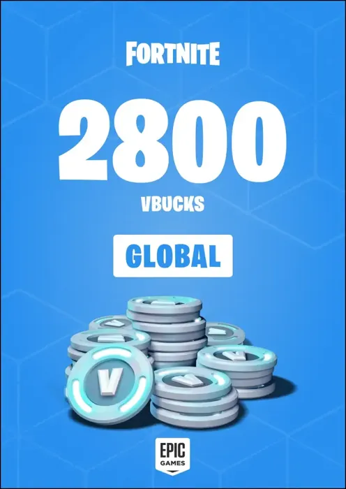 Fortnite - 2800 V-Bucks Gift Card poster